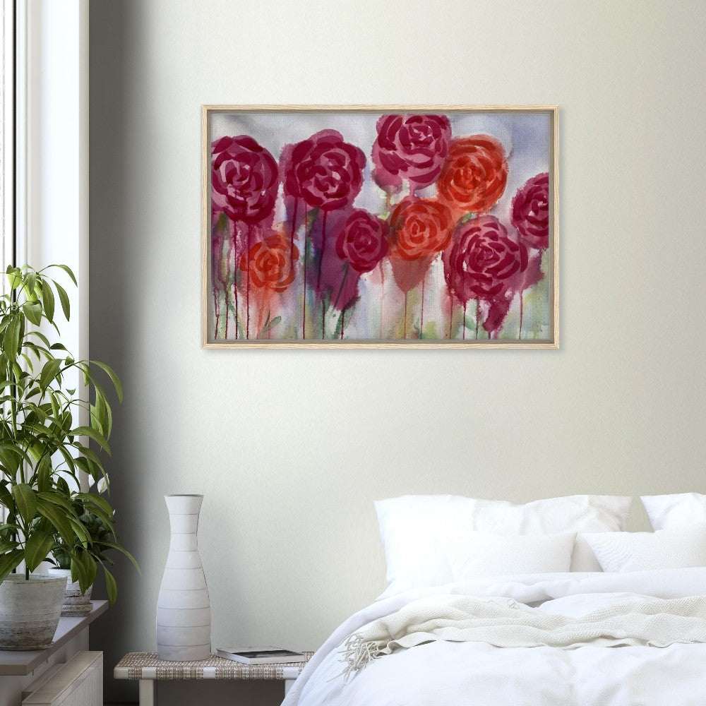 Roses Wall Art Print