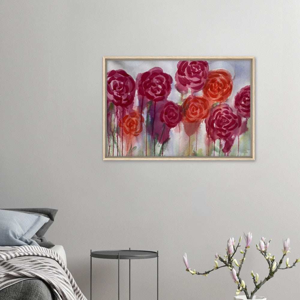 Roses Wall Art Print